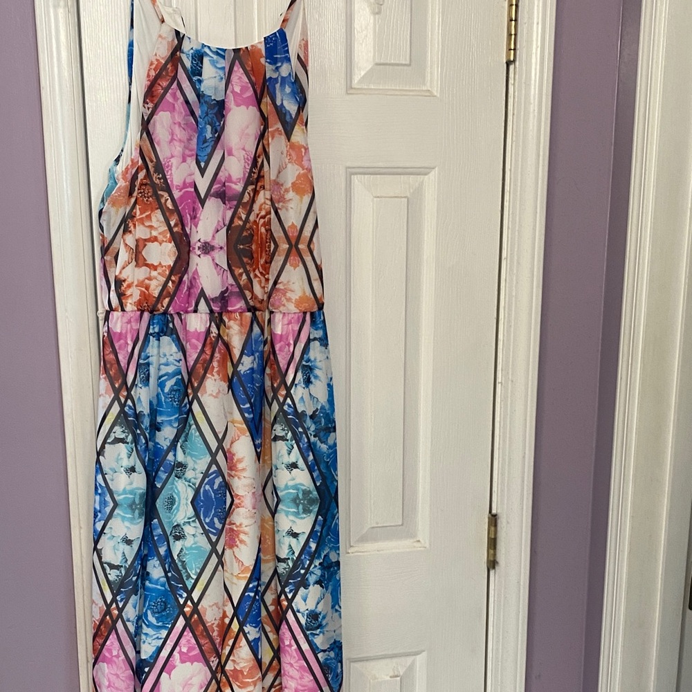 Lily Rose Multicolor Maxi Dress
